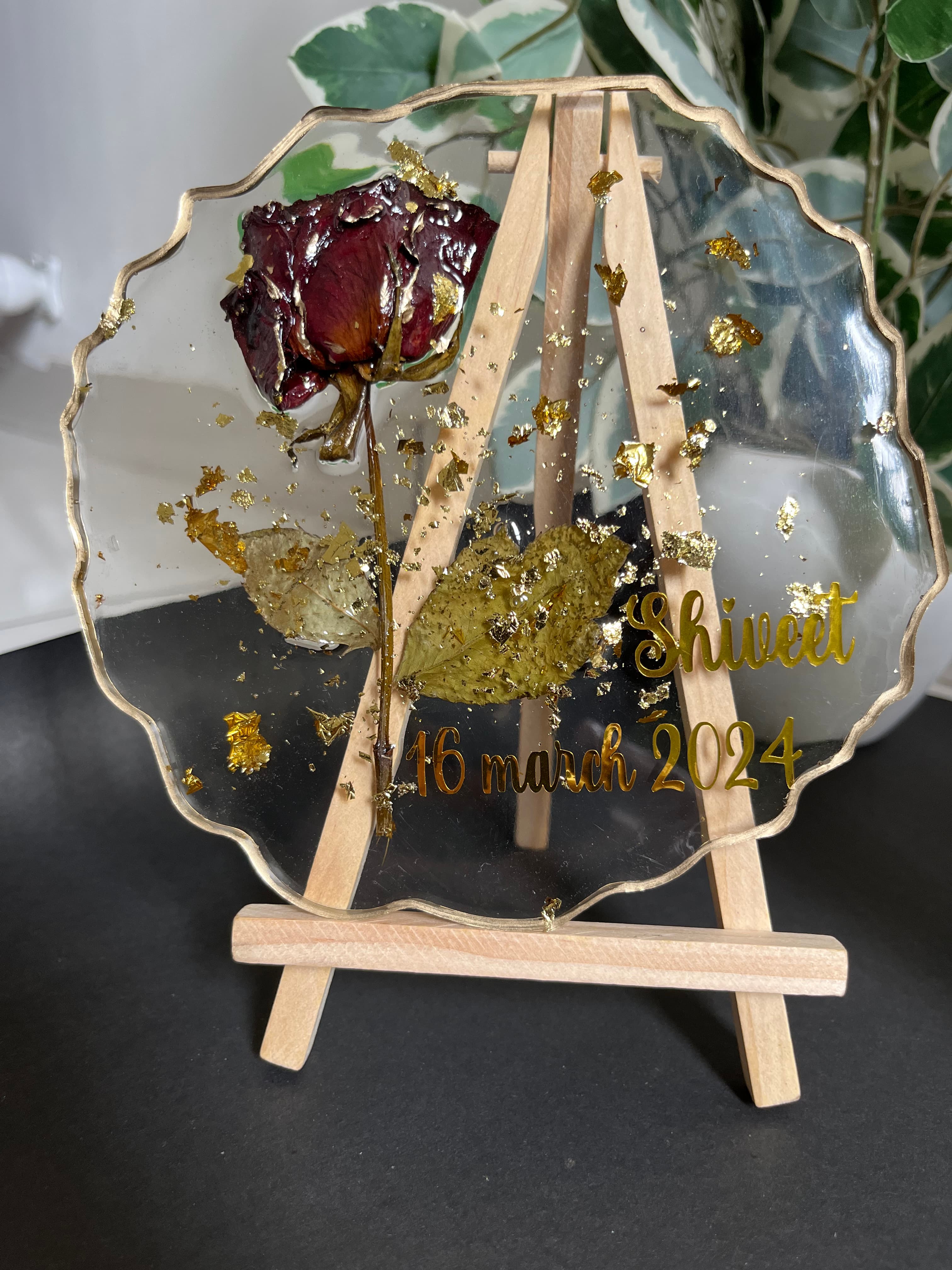 Agate Resin Frame